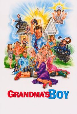 Grandma's Boy movie poster (2006) wood print