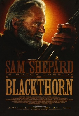 Blackthorn movie poster (2011) wood print