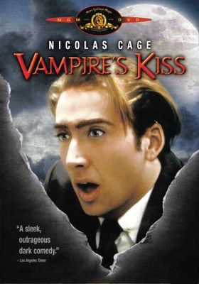 Vampire's Kiss movie poster (1989) metal framed poster