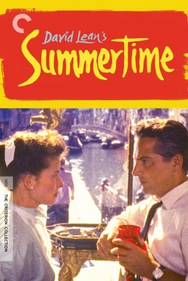 Summertime movie poster (1955) pillow