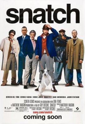 Snatch movie poster (2000) poster with hanger
