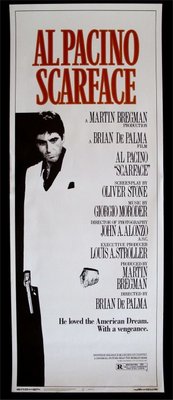 Scarface movie poster (1983) Stickers MOV_db8f4b8c