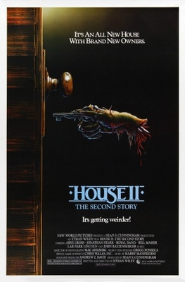 House II: The Second Story movie poster (1987) poster with hanger