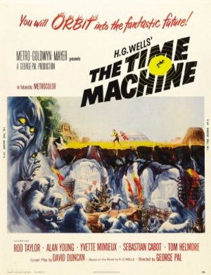The Time Machine movie poster (1960) puzzle MOV_db9888a9