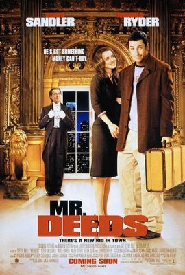 Mr Deeds movie poster (2002) poster with hanger