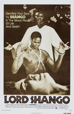 Lord Shango movie poster (1975) Stickers MOV_db9f9326