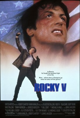 Rocky V movie poster (1990) t-shirt