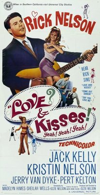 Love and Kisses movie poster (1965) wood print