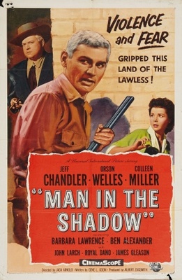 Man in the Shadow movie poster (1957) poster