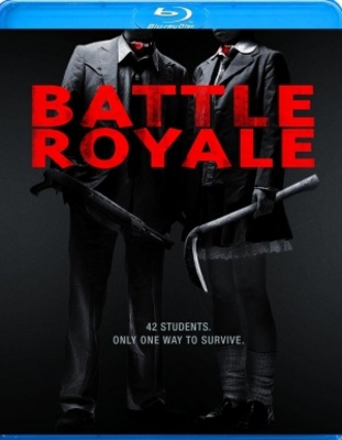 Battle Royale movie poster (2000) wooden framed poster