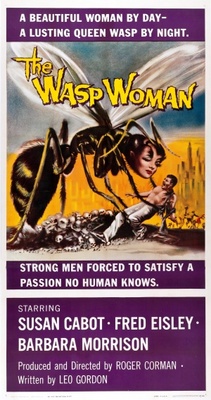 The Wasp Woman movie poster (1960) poster with hanger