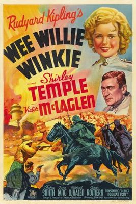 Wee Willie Winkie movie poster (1937) metal framed poster