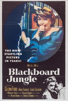 Blackboard Jungle movie poster (1955) Longsleeve T-shirt
