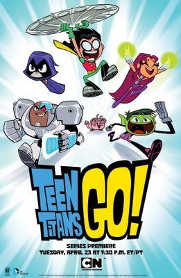 Teen Titans Go! movie poster (2013) wooden framed poster