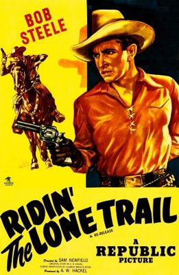 Ridin' the Lone Trail movie poster (1937) Mouse Pad MOV_dbfa9fc7
