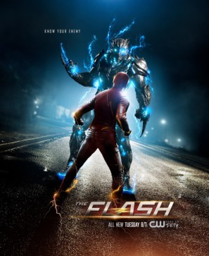 The Flash movie poster (2014) Stickers MOV_dbfoexnk
