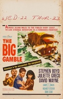 The Big Gamble movie poster (1961) Mouse Pad MOV_dc00f4d3