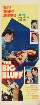 The Big Bluff movie poster (1955) poster with hanger