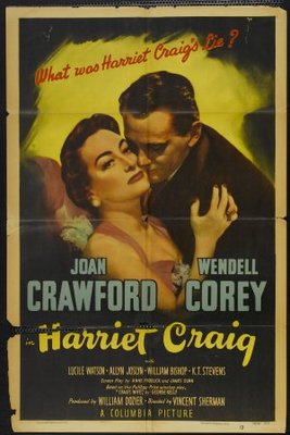 Harriet Craig movie poster (1950) t-shirt