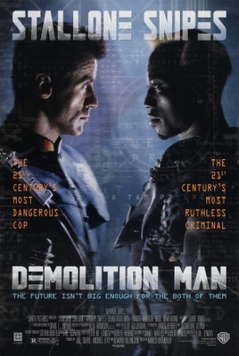 Demolition Man movie poster (1993) sweatshirt
