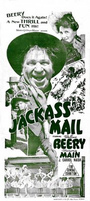 Jackass Mail movie poster (1942) Mouse Pad MOV_dc400a64