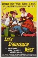 The Last Stagecoach West movie poster (1957) sweatshirt #991787