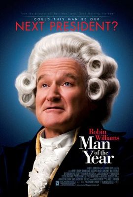 Man of the Year movie poster (2006) wood print