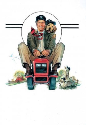 Funny Farm movie poster (1988) metal framed poster