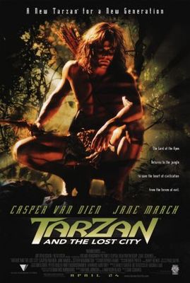 Tarzan and the Lost City movie poster (1998) canvas poster