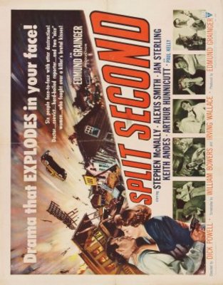 Split Second movie poster (1953) Stickers MOV_dc8941af