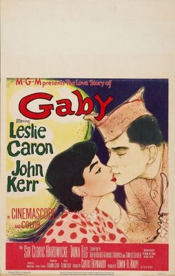 Gaby movie poster (1956) Stickers MOV_dc8aa4d8