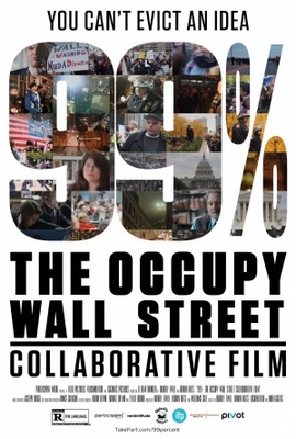 99%: The Occupy Wall Street Collaborative Film movie poster (2013) pillow