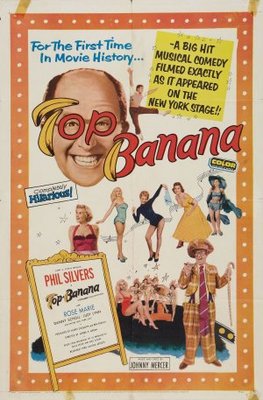 Top Banana movie poster (1954) metal framed poster