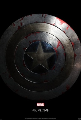 Captain America 2 movie poster (2014) Stickers MOV_dc988d73