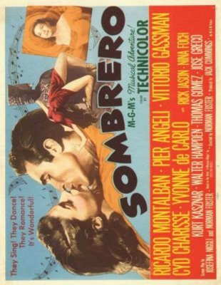 Sombrero movie poster (1953) tote bag