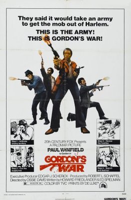 Gordon's War movie poster (1973) mouse pad
