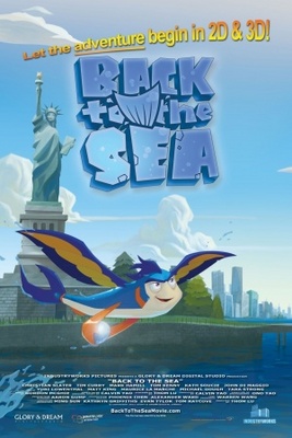 Back to the Sea movie poster (2012) canvas poster