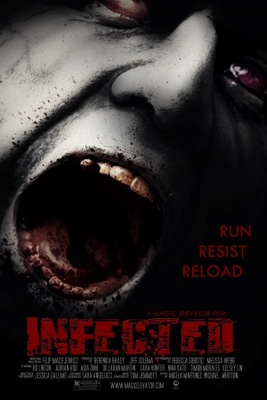 Infected movie poster (2013) metal framed poster