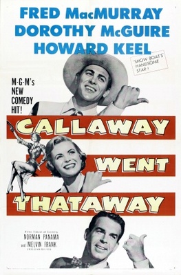 Callaway Went Thataway movie poster (1951) Mouse Pad MOV_dd013b3b