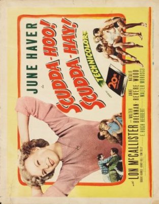 Scudda Hoo! Scudda Hay! movie poster (1948) canvas poster