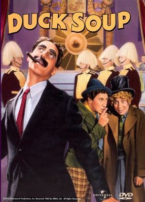 Duck Soup movie poster (1933) canvas poster