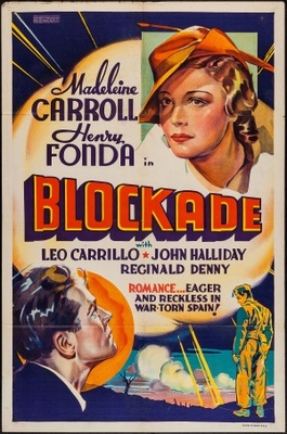 Blockade movie poster (1938) Mouse Pad MOV_dd1bee03