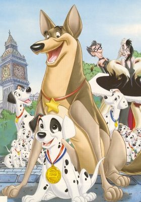 101 Dalmatians II: Patch's London Adventure movie poster (2003) wooden framed poster