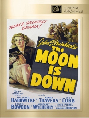 The Moon Is Down movie poster (1943) poster with hanger