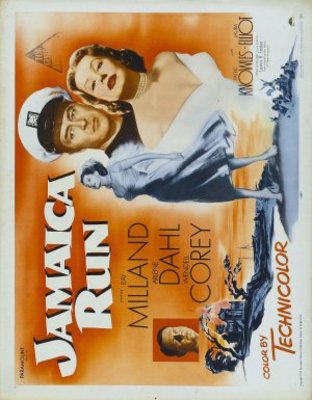 Jamaica Run movie poster (1953) wood print