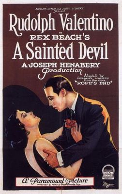 A Sainted Devil movie poster (1924) poster with hanger