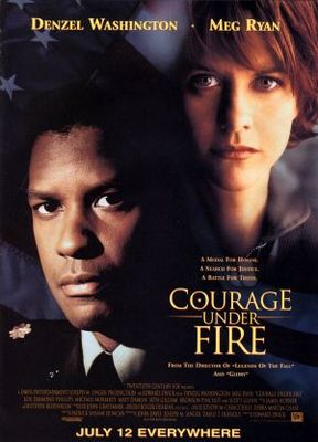 Courage Under Fire movie poster (1996) metal framed poster