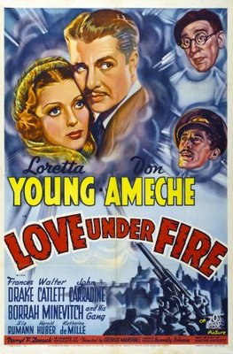 Love Under Fire movie poster (1937) Mouse Pad MOV_dd507b94