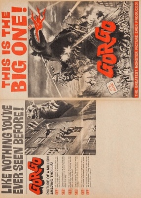 Gorgo movie poster (1961) pillow