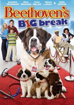 Beethoven's Big Break movie poster (2008) canvas poster
